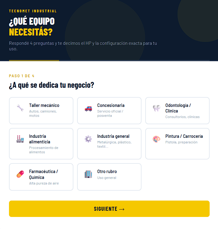 Diagnóstico Aire Comprimido